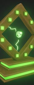 
				Low poly textured model of a Protostatue from Nuclear Throne with stylized portal animation.
				Modeled, painted and animated in Blender.
			
